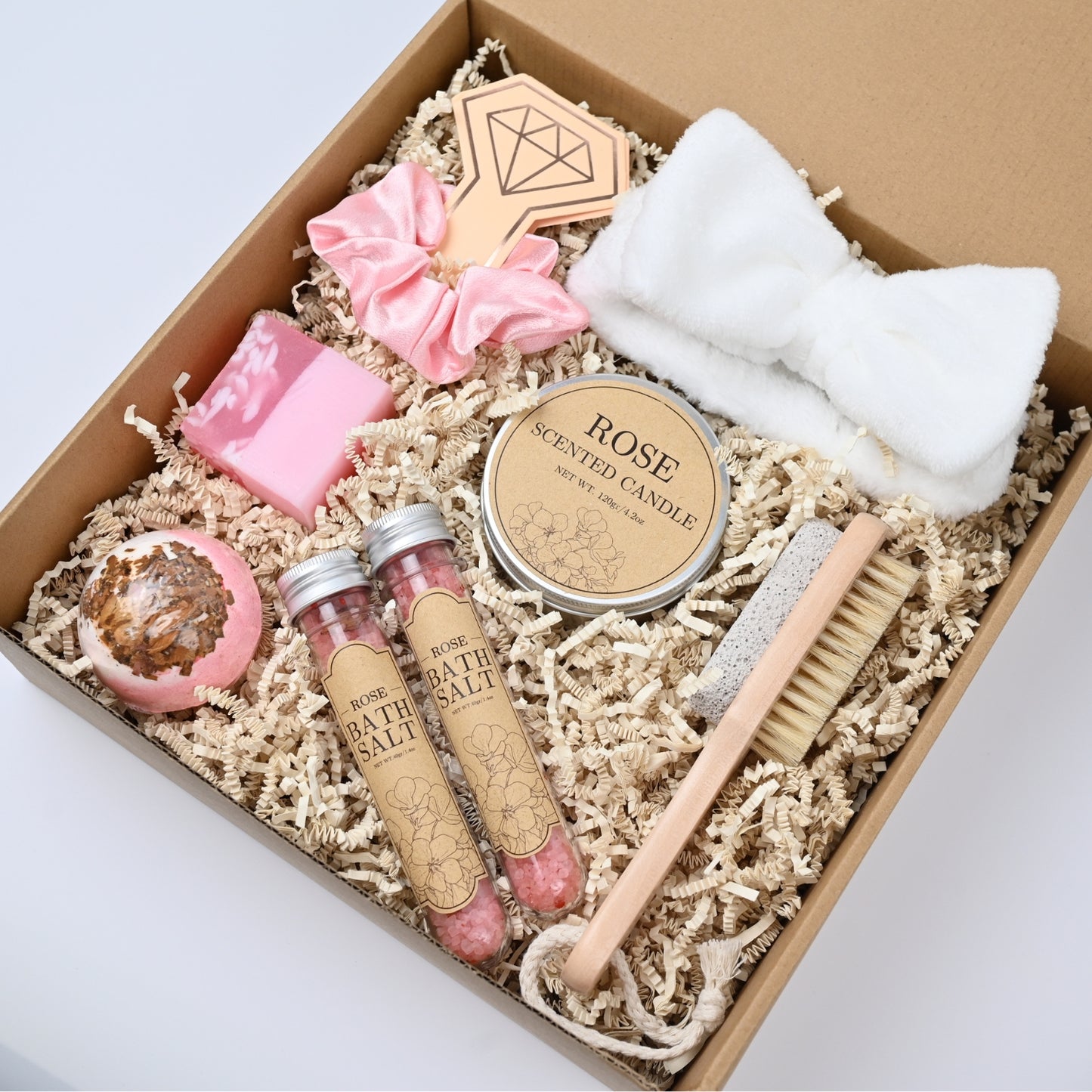 Large Rose Spa set