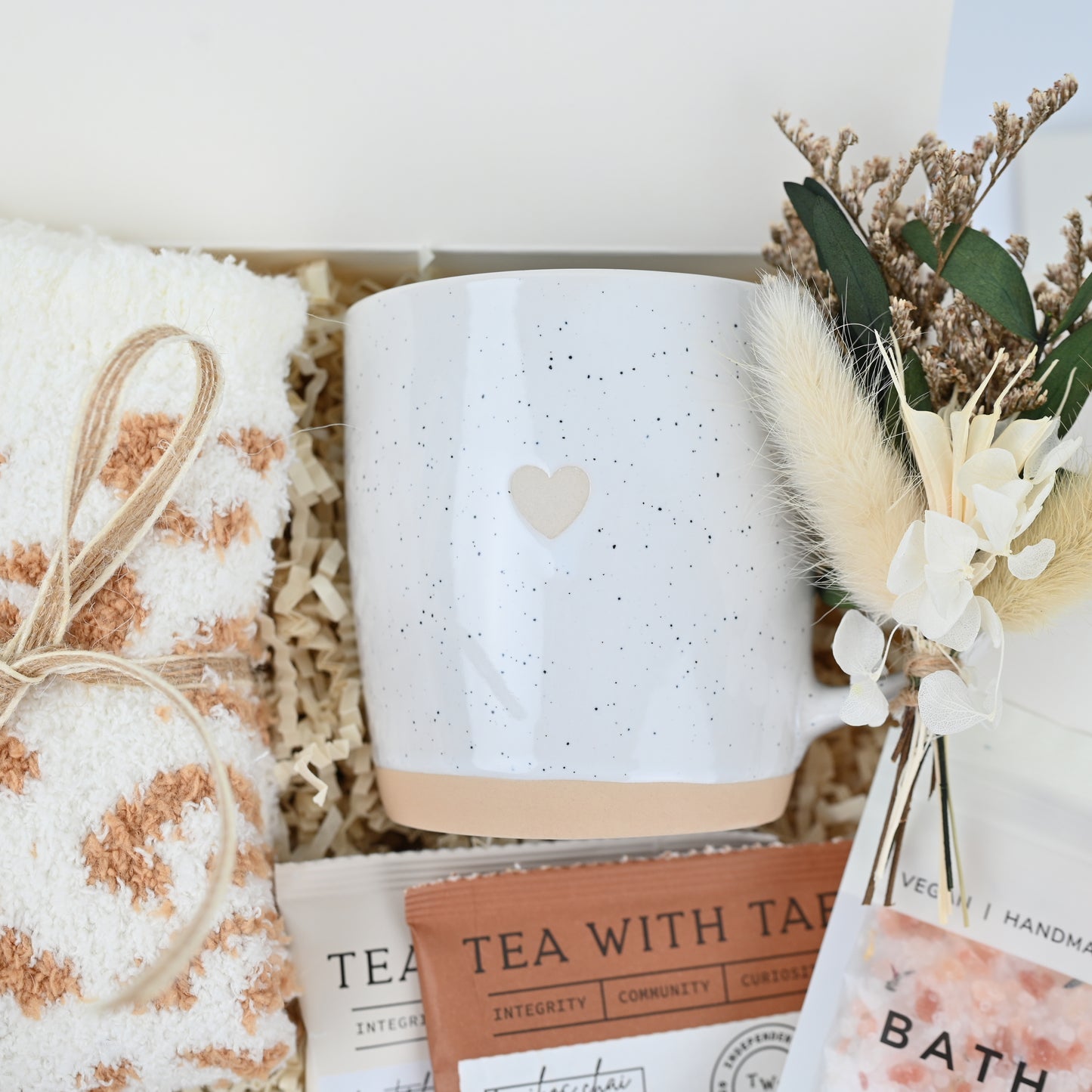 Cozy Self-Care Gift Box | Relaxation Spa Kit for Her | Personalized Gift