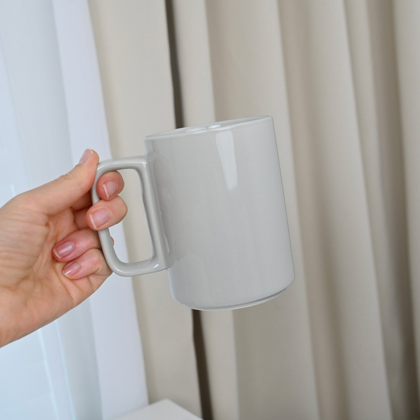 400 ml Grey Ceramic Cup