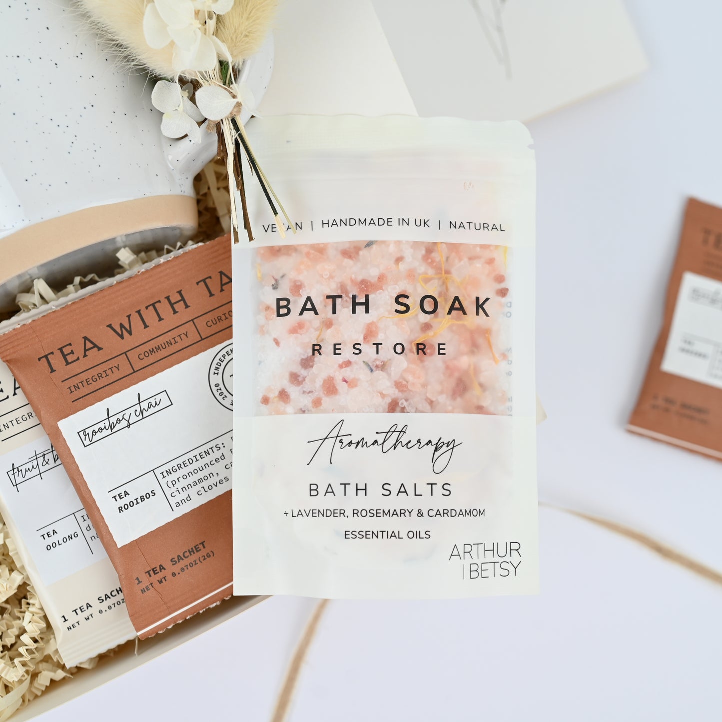 Cozy Self-Care Gift Box | Relaxation Spa Kit for Her | Personalized Gift